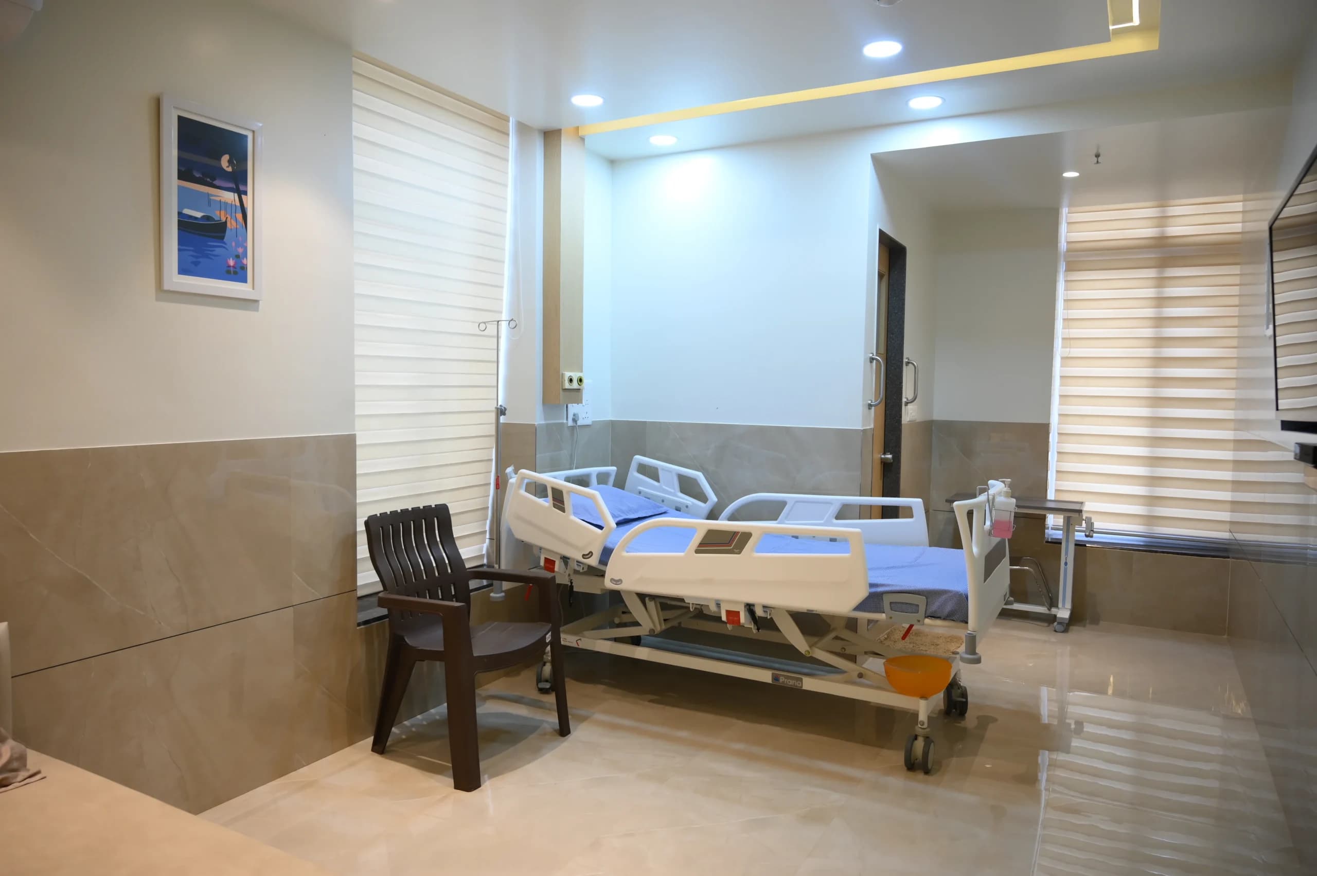 Six Sigma Hospital deluxe room